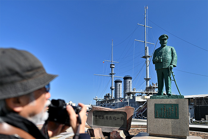 写真と映像で地域おこし -横浜横須賀撮影取材　記念艦三笠
